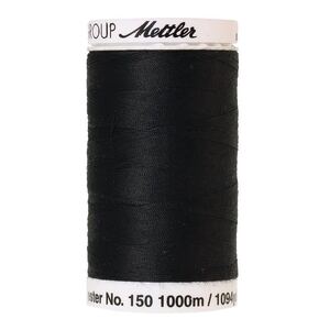 Mettler Bobbinette 150, #4000 BLACK, 1000m Spool