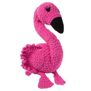 Knitty Critters Crochet Kit FLO FLAMINGO Includes Hooks, Yarn, Stuffing etc