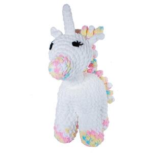 Knitty Critters Crochet Kit SOPHIA UNICORN Includes Hooks, Yarn, Stuffing etc