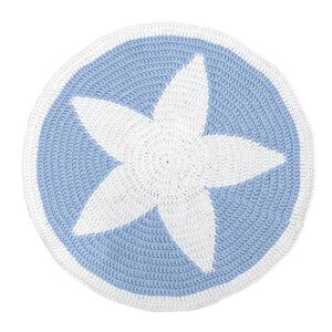 ReTwisst Star Rug Crochet Kit Blue / White RG-005 (Recycled Craft Yarns)