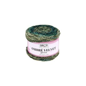 BIRCH Yarn OMBRE VELVET, SPRUCE, Gradient Colour 200g/ Approx 150mt