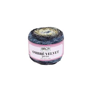 BIRCH Yarn OMBRE VELVET, STORM, Gradient Colour 200g/ Approx 150mt