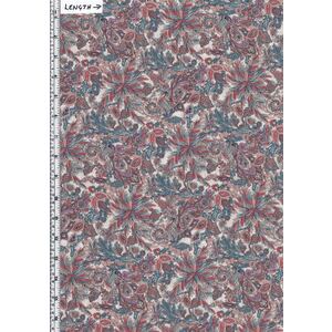 Tana Lawn FAR AWAY PALM (B) 100% Cotton 136cm Wide per 50cm