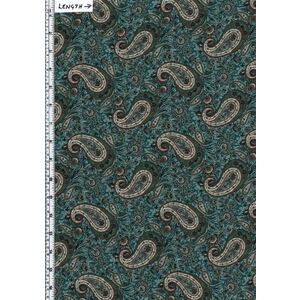 64cm REMNANT Liberty Fabrics Tana Lawn LEE MANOR (Colourway C) 100% Cotton 136cm Wide