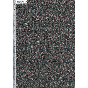 Tana Lawn RAGGED ROBIN (C) Green 100% Cotton 136cm Wide Per 50cm