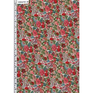 Tana Lawn ELYSIAN DAY (Colourway A) 100% Cotton 136cm Wide per 50cm