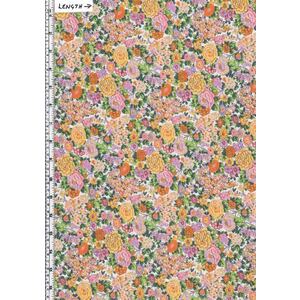 38cm REMNANT Liberty Fabrics Tana Lawn ELYSIAN DAY (Colourway B) 100% Cotton 136cm Wide