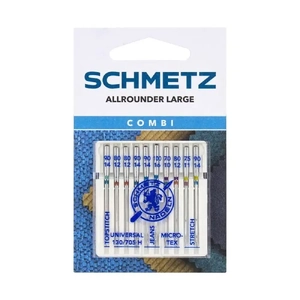 Schmetz All Rounder Combi Pack of 10 Assorted Machine Needles
