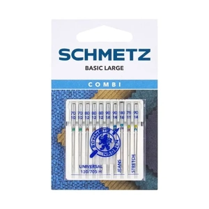 Schmetz Basic Large Combi Pack of 10 Assorted Machine Needles