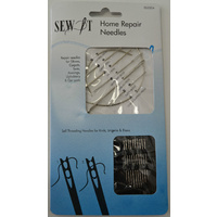 Sew It Home Repair Needles, Self Threading Needles, 17 Assorted Needles