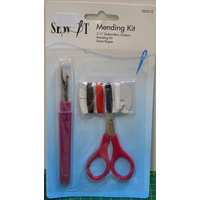 Sew It Mending Kit, 3.5" Embroidery Scissors, Seam Ripper, Needle & Thread
