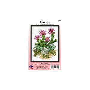 Joan Elliott CACTUS 5&quot; x 7&quot; Counted Cross Stitch Kit #3292
