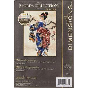 MAI Counted Cross Stitch Kit 12.7 x 17.7cm, 6760 By Dimensions