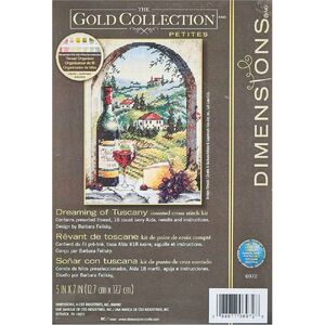 DREAMING OF TUSCANY Counted Cross Stitch Kit #06972