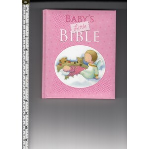 Babys Little Bible, Old and New Testament Stories, Pink Hardcover, 159 Pages