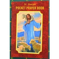 ST JOSEPH Pocket Prayer Book, 64 Pages, 64mm x 95mm, Softcover, Catholic Book Publishing Corp.