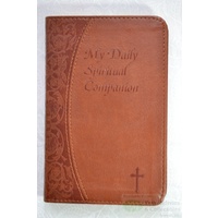 My Daily Spiritual Companion Record Book Soft Cover Leather Feel, 150mm x 75mm