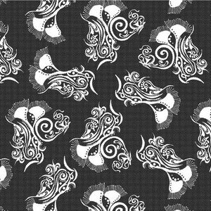 Great Southern Land Gumnut Baby Black, 112cm Wide 100% Cotton Fabric