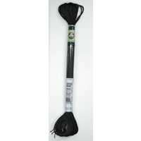 DMC Satin Floss S310 Black Embroidery Thread