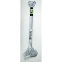 DMC Satin Floss S415 Pearl Grey Embroidery Thread