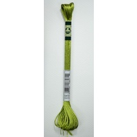 DMC Satin Floss, S472 Ultra Light Avocado Green, Embroidery Thread