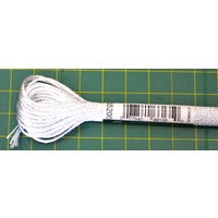 DMC Satin Floss S5200 White Embroidery Thread