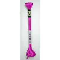DMC Satin Floss S602 Medium Cranberry Embroidery Thread