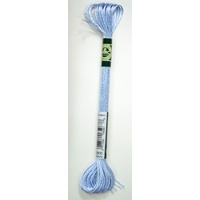 DMC Satin Floss S800 Pale Delft Blue Embroidery Thread