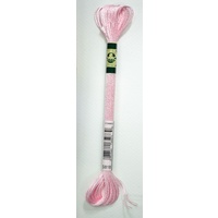 DMC Satin Floss, S818 Baby Pink, Embroidery Thread