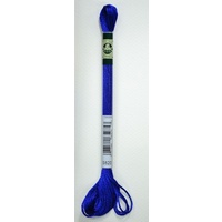 DMC Satin Floss S820 Dark Royal Blue Embroidery Thread