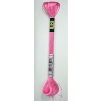 DMC Satin Floss S899 Medium Rose Embroidery Thread