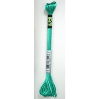 DMC Satin Floss S959 Medium Seagreen Embroidery Thread