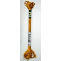 DMC Satin Floss S976 Medium Golden Brown Embroidery Thread