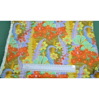 Cotton Fabric, 110cm Wide, Fern Valley #1059.8 110cm wide x 50cm