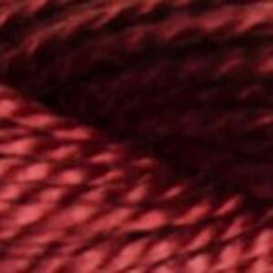 DMC Perle (Pearl) 3 Cotton, #221, VERY DARK SHELL PINK, (5g) 15m Skein