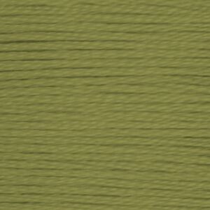 DMC Perle (Pearl) 3 Cotton, #3012 MEDIUM KHAKI GREEN, (5g) 15m Skein