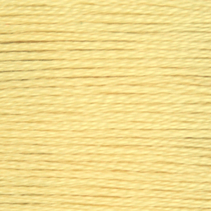 DMC Perle 3 Cotton, #3078 VERY LIGHT GOLDEN YELLOW, (5g) 15m Skein