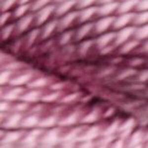 DMC Perle (Pearl) 3 Cotton, #316, MEDIUM ANTIQUE MAUVE, (5g) 15m Skein