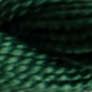 DMC Perle (Pearl) 3 Cotton, #319, DARK PISTACHIO GREEN, (5g) 15m Skein