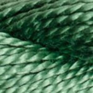 DMC Perle (Pearl) 3 Cotton, #320, MEDIUM PISTACHIO GREEN, (5g) 15m Skein