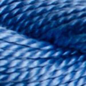 DMC Perle (Pearl) 3 Cotton, #322 DARK BABY BLUE, (5g) 15m Skein