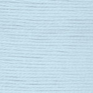 DMC Perle (Pearl) 3 Cotton, #3753 ULTRA LIGHT ANTIQUE BLUE, (5g) 15m Skein