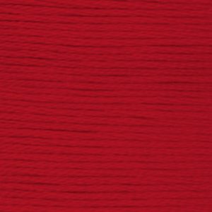 DMC Perle (Pearl) 3 Cotton, #498 DARK RED, (5g) 15m Skein