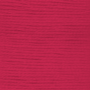 DMC Perle (Pearl) 3 Cotton, #600 VERY DARK CRANBERRY, (5g) 15m Skein