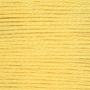 DMC Perle (Pearl) 3 Cotton, #727 VERY LIGHT TOPAZ, (5g) 15m Skein