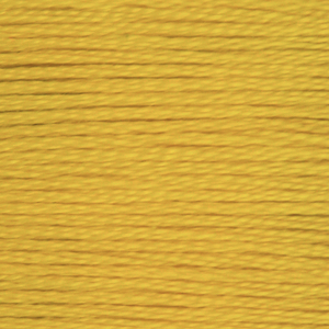 DMC Perle (Pearl) 3 Cotton, #729 MEDIUM OLD GOLD, (5g) 15m Skein