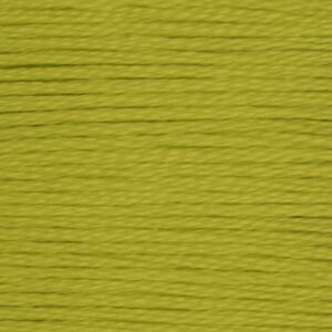DMC Perle (Pearl) 3 Cotton, #733 MEDIUM OLIVE GREEN, (5g) 15m Skein