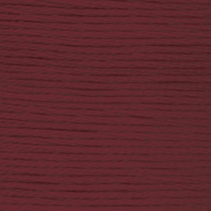 DMC Perle (Pearl) 3 Cotton, #814 DARK GARNET, (5g) 15m Skein