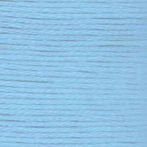 DMC Perle (Pearl) 3 Cotton, #827 VERY LIGHT BLUE, (5g) 15m Skein