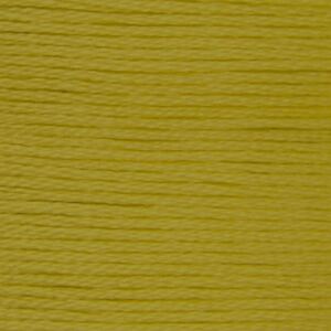 DMC Perle (Pearl) 3 Cotton, #832 GOLDEN OLIVE, (5g) 15m Skein
